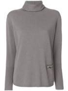 Fabiana Filippi Zip Pocket Jumper - Grey