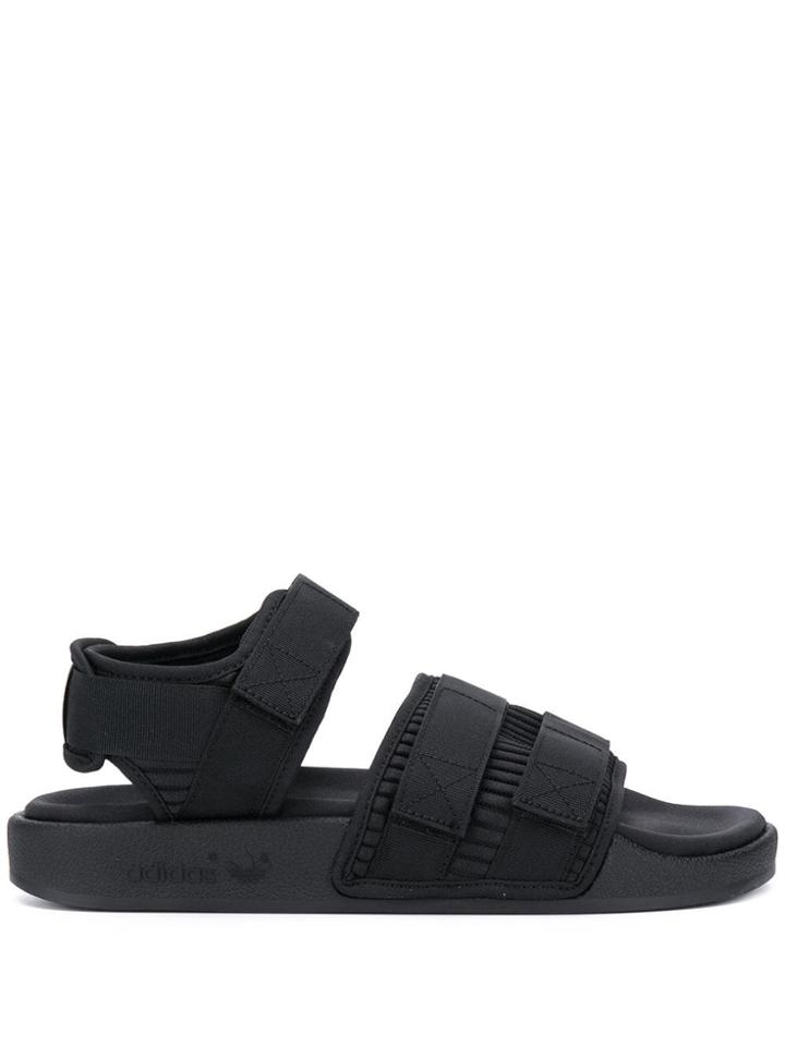 Adidas Touch Strap Slides - Black