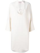 Marni - Shirt Dress - Women - Cotton/viscose - 44, Nude/neutrals, Cotton/viscose