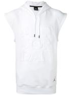 Nike - Sleeveless Hoodie - Men - Cotton/polyester - L, White, Cotton/polyester