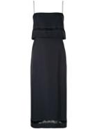 Dion Lee Sloat Slip Dress - Blue