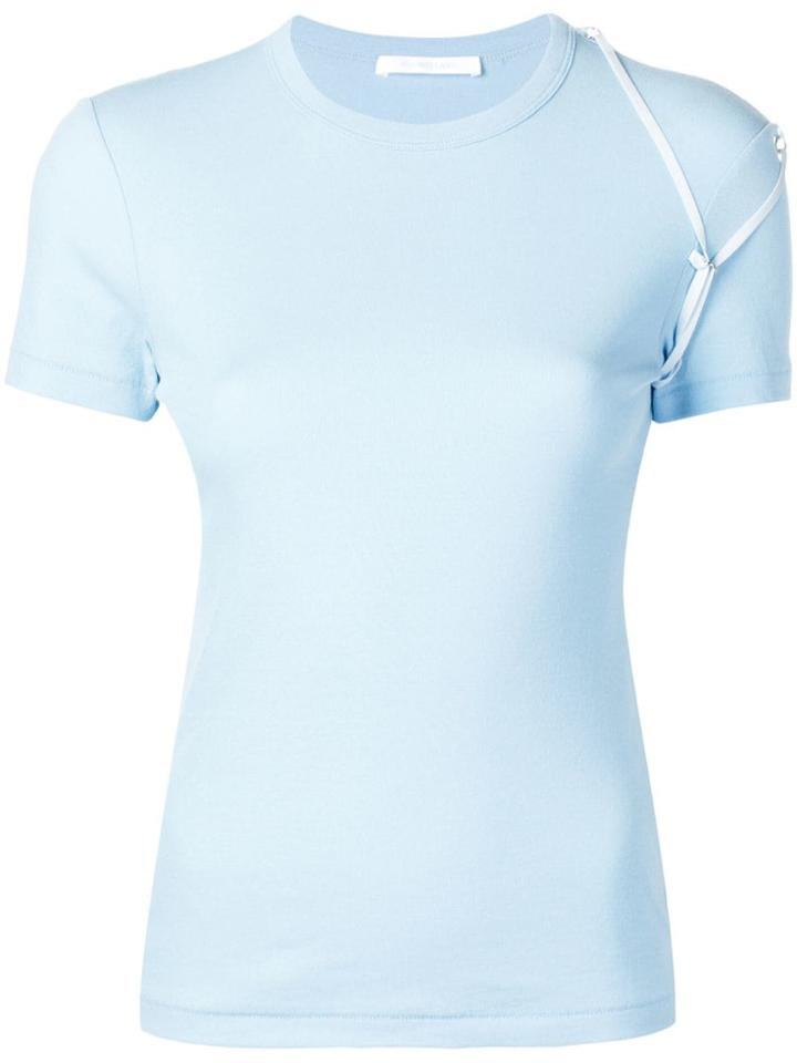Helmut Lang Bra Strap T-shirt - Blue
