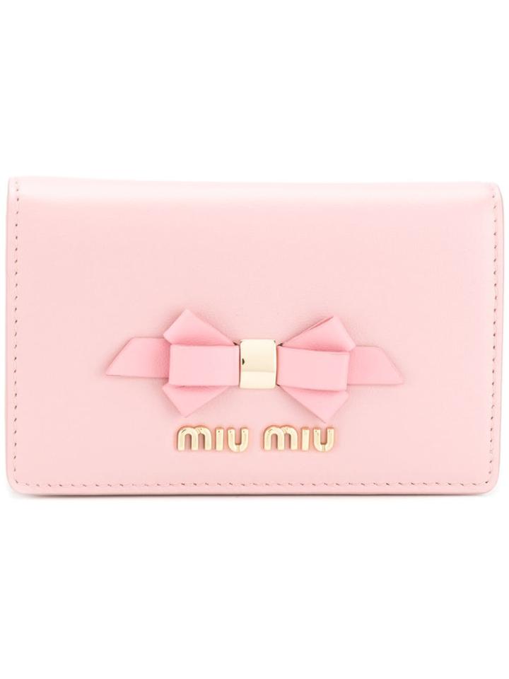 Miu Miu Bow Purse - Pink