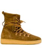 Represent Lace-up Boots - Brown