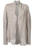 Salvatore Santoro Perforated Jacket, Women's, Size: 44, Nude/neutrals, Leather