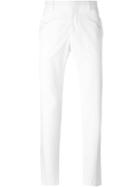 No21 Slim Fit Trousers, Men's, Size: 50, White, Cotton