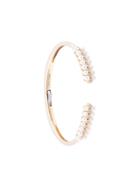 Dana Rebecca Designs Diamond And Pearl Cuff - Gold