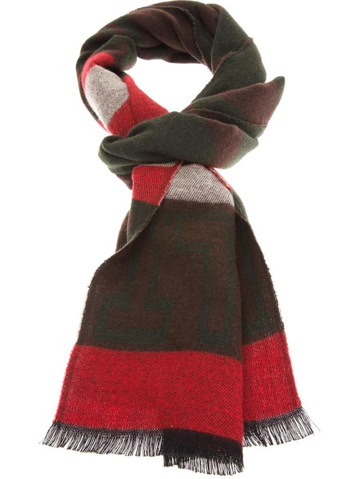 Walter Van Beirendonck Vintage Colour Block Scarf