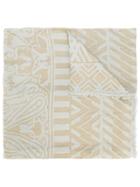 Etro Metallic (grey) Scarf, Women's, Polyester/viscose/silk