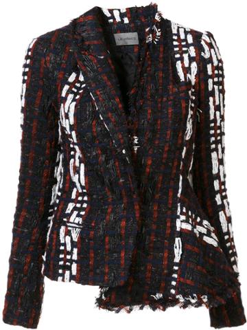 Les Animaux Bisected Tuxedo Jacket - Black