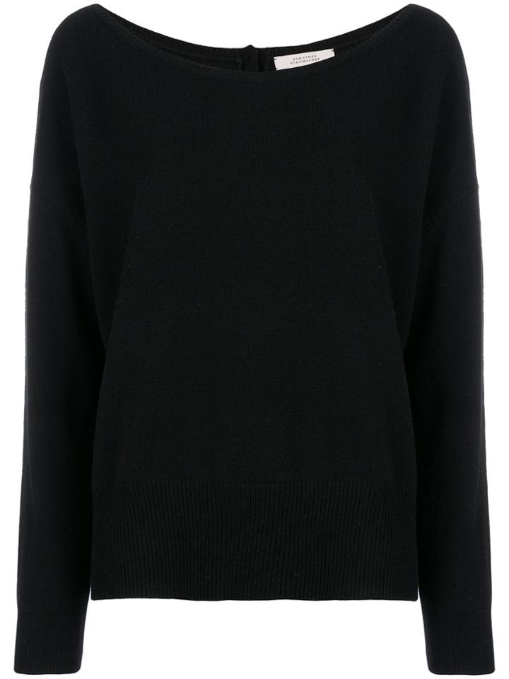 Dorothee Schumacher Ribbed Trim Sweater - Pink & Purple
