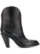 Givenchy Western Style Boots - Black