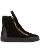 Giuseppe Zanotti Effie High-top Sneakers - Black