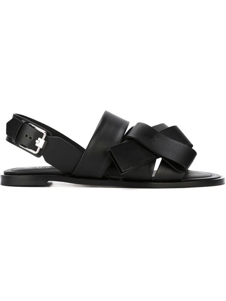 Tod's Bow Detail Slingback Sandals