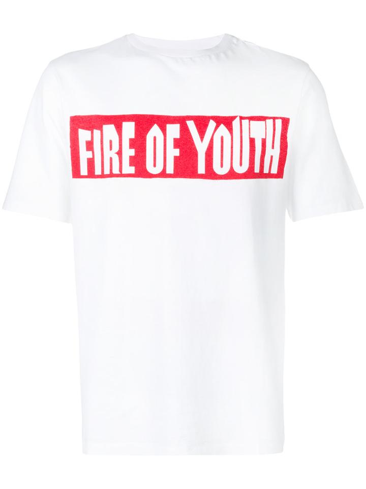 Loewe - Fire Of Youth T-shirt - Men - Cotton - M, White, Cotton
