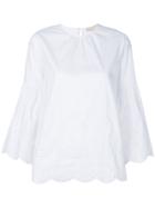 Michael Michael Kors Broderie Anglaise Shirt - White