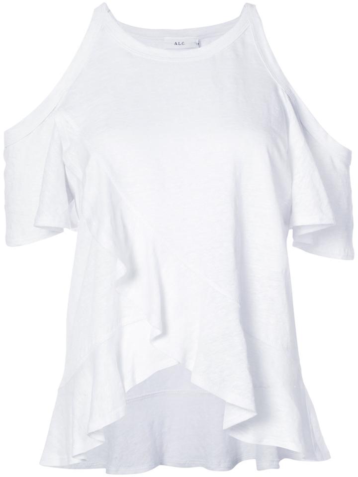 A.l.c. Flared Top - White