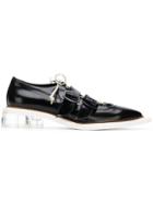 Simone Rocha Contrast Heel Brogues - Black