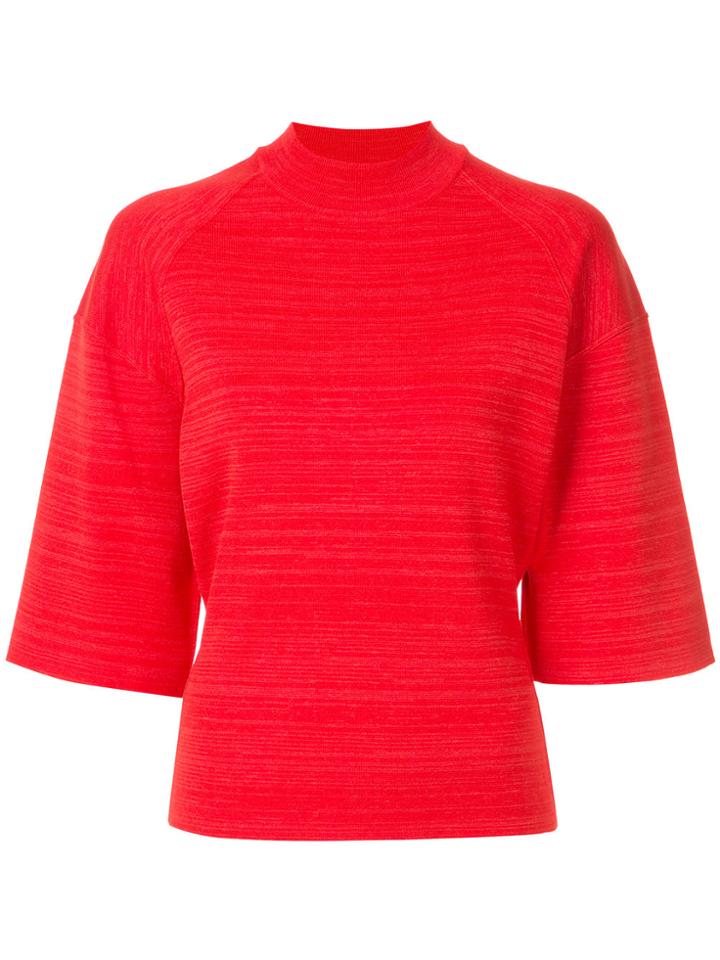 Jil Sander Raglan-sleeve Jumpser - Red