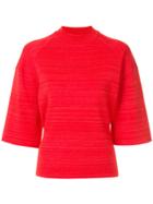 Jil Sander Raglan-sleeve Jumpser - Red