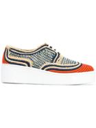 Robert Clergerie Lace-up Sneakers - Multicolour