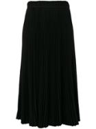 Marc Jacobs - Pleated Skirt - Women - Polyester - 0, Black, Polyester