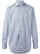 Canali 'impeccabile' Shirt, Men's, Size: 44, Blue, Cotton