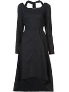 Proenza Schouler - Halter Detail Dress - Women - Cotton - 0, Black, Cotton