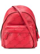 Stella Mccartney Mini Monogram Backpack - Red