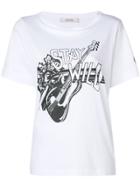 Dorothee Schumacher Stay Wild Band T-shirt - White