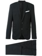 Neil Barrett Two-piece Suit, Men's, Size: 48, Black, Polyester/spandex/elastane/viscose/virgin Wool