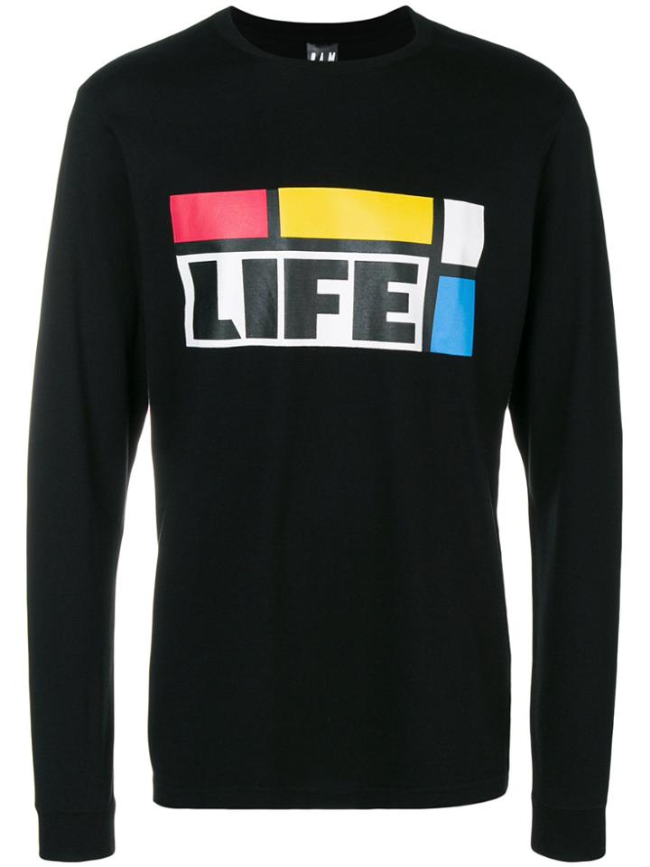 P.a.m. Colour-block Fitted Sweater - Black