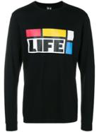 P.a.m. Colour-block Fitted Sweater - Black