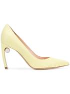 Nicholas Kirkwood Mira Pearl Pumps - Yellow & Orange