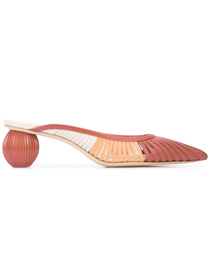 Cult Gaia Alia Mules - Pink