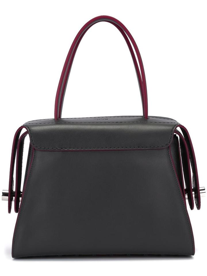 Tod's Boxy Tote, Women's, Grey