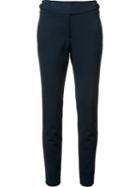 Tibi Lateral Buttons Skinny Trousers