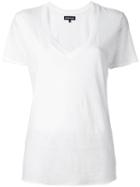 Nsf V-neck T-shirt, Women's, Size: Medium, White, Cotton