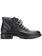 Cenere Gb Lace-up Work Boots - Black