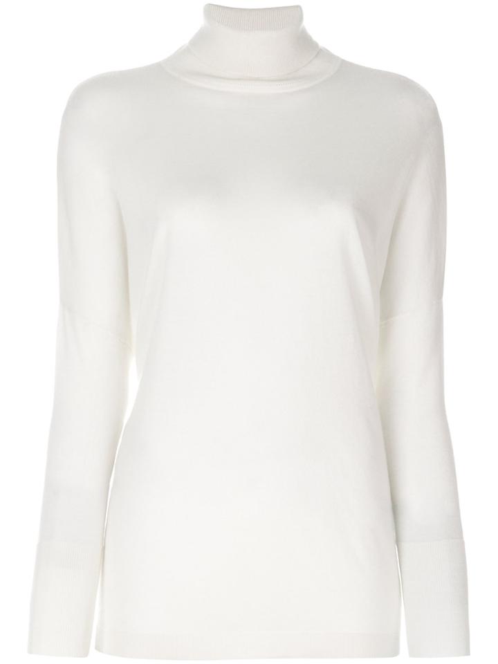 N.peal Superfine Oversize Jumper - White