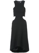 Halston Heritage Sleeveless Cut Out Mini Dress - Black