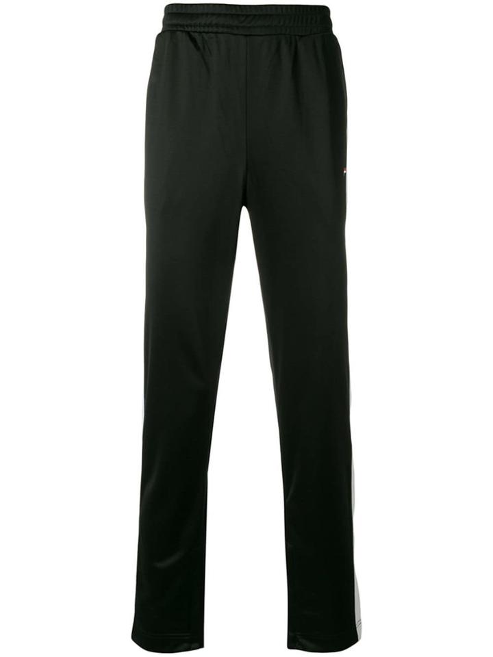 Fila Side Stripe Track Trousers - Black