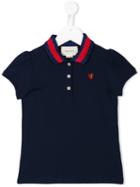Gucci Kids Classic Polo Shirt, Boy's, Size: 8 Yrs, Blue