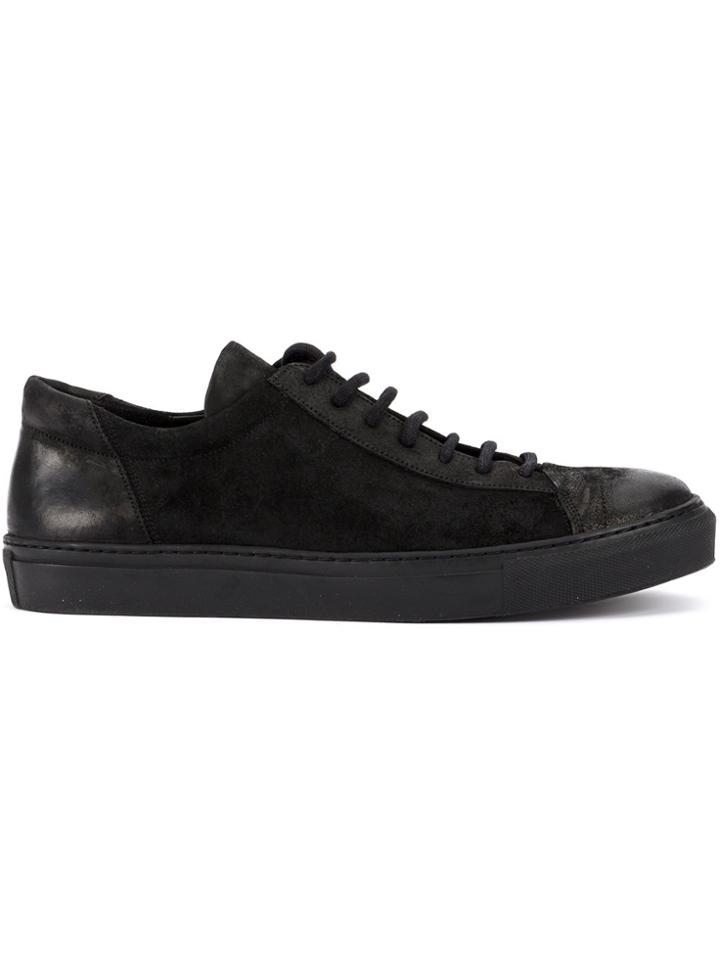 The Last Conspiracy Classic Lace-up Sneakers - Black
