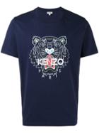 Kenzo - Tiger Print T-shirt - Men - Cotton - S, Blue, Cotton