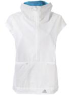 Adidas By Stella Mccartney Cap Sleeve Lightweight Jacket, Women's, Size: Medium, White