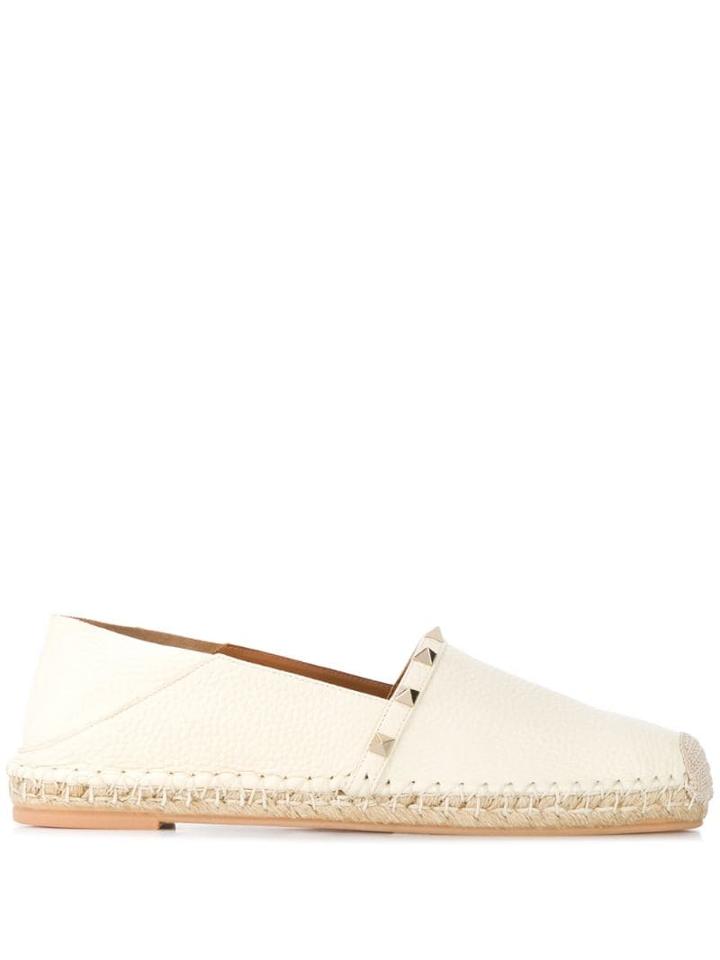 Valentino Valentino Garavani Rockstud Espadrilles - Neutrals