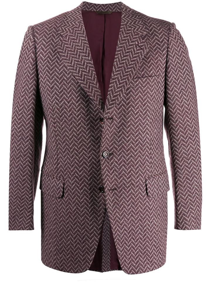 A.n.g.e.l.o. Vintage Cult 1960s Confezioni Sanremo's Zig-zag Blazer -