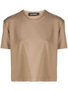 Melitta Baumeister Cropped T-shirt - Neutrals