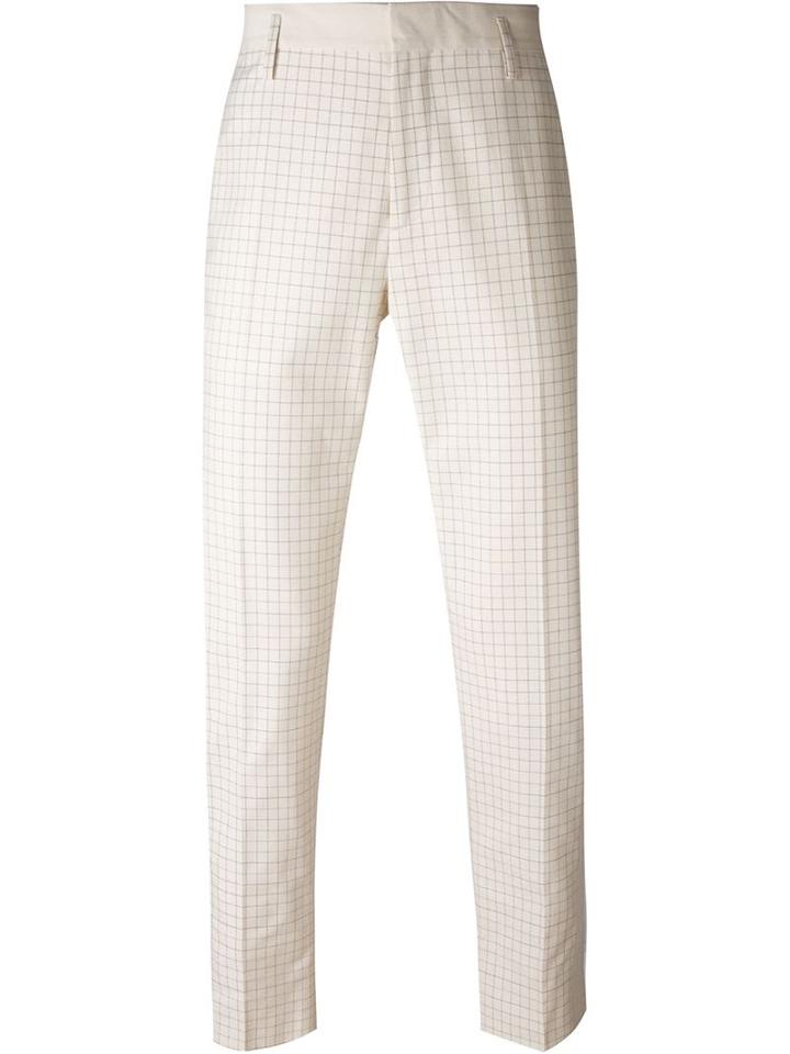 Marc Jacobs Cropped Checked Trousers